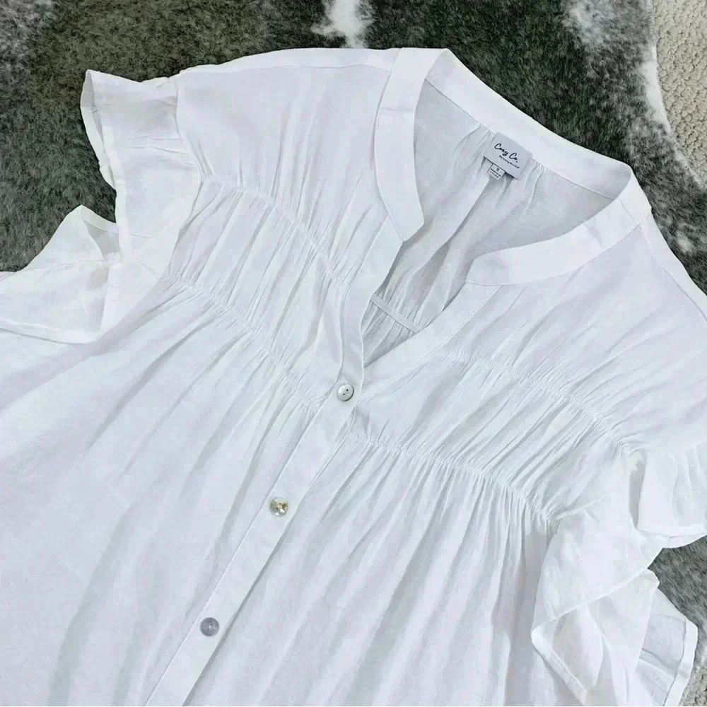 Cozy Co. Ruffle Blouse - Picture 5 of 12